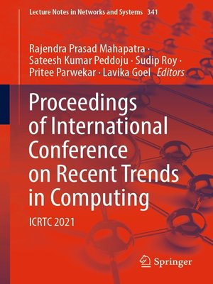 cover image of Proceedings of International Conference on Recent Trends in Computing